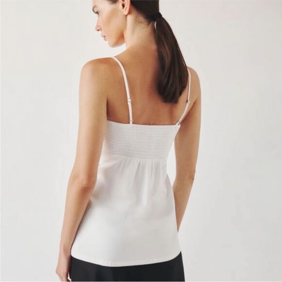 Reformation Jaylin top in white XL NWT $148 - Picture 5 of 6